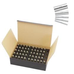 鋼ピンゲージ リフィルセット 5.000-5.500mm（0.01mmトビ） 51本 AA-5A-R