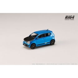 HJ641070CBL 1/64 スズキ アルト ワークス HA36S カーボンボンネット カスタムバージョン ブリスクブルーメタリック [ダイキャストミニカー]