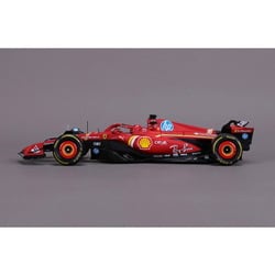 18-16815L 1/18 フェラーリ SF-24 2024 No.16 C.ルクレール ドライバー付 [ダイキャストミニカー]