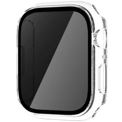TCAWGC-NB46CL [Apple Watch 46mm 覗き見防止 耐衝撃ケース カバー ガラスフィルム 一体型 画面保護 クリア]