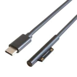 Surface用 急速充電ケーブル 1.8m GP-TCS65W18/B
