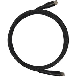 USB-Cコネクタ搭載 まとまるマグネットケーブル PD（最大60W） 1m ブラック GP-CCU2M1M/B
