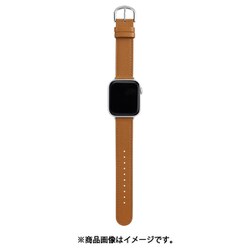 RWM050CBS [アップルウォッチ用バンド スコッチガード Glance（グランセ） 42/44/45/46/49mm 【Series10/46mm対応】 ブラウン]