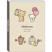 MH22201 リラックマ メモパッド 「BASIC RILAKKUMA Favorite Things」テーマ