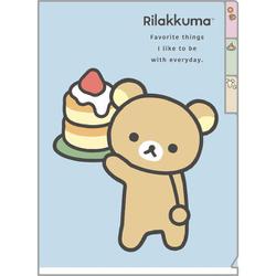 FA12801 リラックマ A5インデックスホルダー 「BASIC RILAKKUMA Favorite Things」テーマ