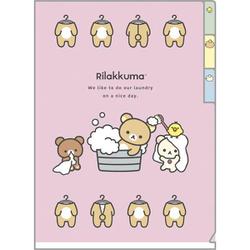 FA12802 リラックマ A5インデックスホルダー 「BASIC RILAKKUMA Favorite Things」テーマ
