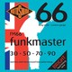 エレキベース弦 ステンレス FM66 FUNK MASTER 30-90