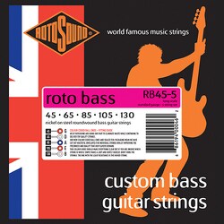 エレキベース弦 ニッケルスチール RB45-5 5弦用 STANDARD 45-130