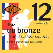 エレキベース弦 80 20ブロンズ TB12 MEDIUM LIGHT 12-54