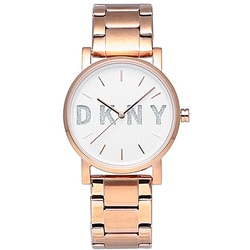 腕時計 レディース メタルバンド 34mm ピンクゴールド 並行輸入品 1年保証 NY2654