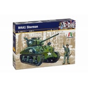 IT0225 1/35 WW.II アメリカ軍 M4A1 シャーマン 1944/45 [組立式プラスチックモデル]