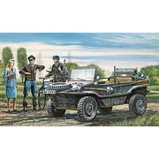 IT0313 1/35 WW.II ドイツ軍 Kfz.69 シュビムワーゲン フィギュア 3体付属 [組立式プラスチックモデル]