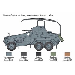 Amazon.com: black dog HAUT35250 1/35 Sd.Kfz.232 Accessory