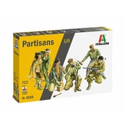 IT6556 1/35 WW.II ドイツ軍に抵抗するパルチザン フィギュア 6体 [組立式プラスチックモデル]