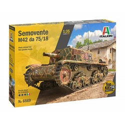 IT6569 1/35 WW.II イタリア軍 セモベンテ M42 da 75/18 [組立式プラスチックモデル]