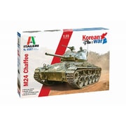 IT6587 1/35 自由主義国 M24 チャーフィー 軽戦車 朝鮮戦争 アルミ砲身/マーキング6種 付属 [組立式プラスチックモデル]