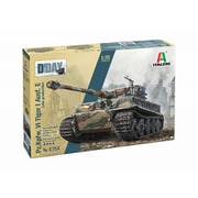 IT6754 1/35 WW.II ドイツ軍 Pz.Kpfw. VI ティーガーI 重戦車 後期生産型 [組立式プラスチックモデル]