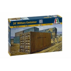 IT6516 1/35 情景アクセサリー 現用 20フィート 軍用コンテナ [組立式プラスチックモデル]