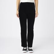 カットコーデュロイ美シルエット ワイドパンツ 554712 BLK Mサイズ [アウトドア ロングパンツ レディース]