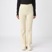 カットコーデュロイ美シルエット ワイドパンツ 554712 IVO Lサイズ [アウトドア ロングパンツ レディース]