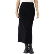 カットコーデュロイスカート 554714 BLK Lサイズ [アウトドア スカート]