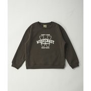 ジェンダーレス 裏起毛クルースウェット 584001 CGY 130サイズ [アウトドア トップス 長袖 キッズ]