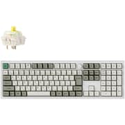 Q6 Max QMK VIA ワイヤレス カスタム・メカニカルキーボード - RGB - JIS配列 テンキー付 100%フルサイズ - シェルホワイト Gateron Jupiter スイッチ ホットスワップ バナナ軸 Q6M-P4-JIS