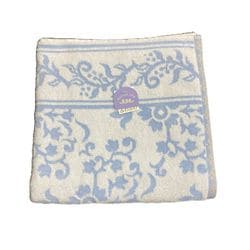UCHINO エンリッチライフ エデン バスタオル ブルー 約60×120cm 6120B354 B