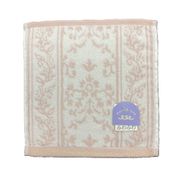6804V260 P [UCHINO エンリッチライフ エデン タオルハンカチ ピンク 約23×23cm]