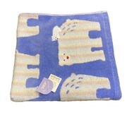 6120B359 B [UCHINO エンリッチライフ ミミ バスタオル ブルー 約60×120cm]