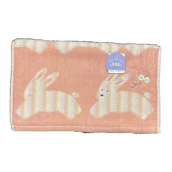 UCHINO エンリッチライフ ミミ フェイスタオル ピンク 約34×80cm 6108F359 P