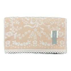 UCHINO プレジール ローズブーケ フェイスタオル ピンク 約34×75cm 6112F398 P