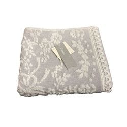 UCHINO プレジール ローズブーケ ゲストタオル グレー 約34×35cm 6107G398 GY