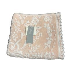 UCHINO プレジール ローズブーケ ゲストタオル ピンク 約34×35cm 6107G398 P
