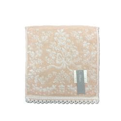 UCHINO プレジール ローズブーケ タオルハンカチ ピンク 約23×23cm 6806V281 P