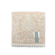 6806V281 P [UCHINO プレジール ローズブーケ タオルハンカチ ピンク 約23×23cm]