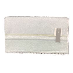UCHINO プレジール フィーユ フェイスタオル ブルー 約34×75cm 6112F394 B