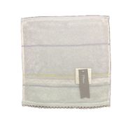 6806V280 B [UCHINO プレジール フィーユ タオルハンカチ ブルー 約23×23cm]