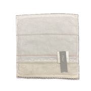 6806V280 W [UCHINO プレジール フィーユ タオルハンカチ ホワイト 約23×23cm]