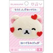 AB27103 リラックマ ぬいぐるみバッジ 「えもじーずぬいぐるみ」テーマ コリラックマ A