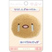 AB27203 すみっコぐらし ぬいぐるみバッジ 「えもじーずぬいぐるみ」テーマ とんかつ