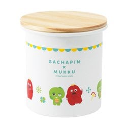 ガチャピン・ムック ホーローキャニスター GMJ-2406