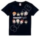 SYNC-HKM1TS-MABL ハイキュー！！ Tシャツ ブラック みんなmochocho化大作戦！第1弾 M-A 集合 Lサイズ