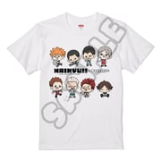 SYNC-HKM1TS-MAWM ハイキュー!! Tシャツ ホワイト みんなmochocho化大作戦!第1弾 M-A 集合 Mサイズ