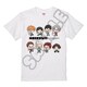 SYNC-HKM1TS-MAWXL ハイキュー！！ Tシャツ ホワイト みんなmochocho化大作戦！第1弾 M-A 集合 XLサイズ