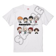 SYNC-HKM1TS-MAWXL ハイキュー!! Tシャツ ホワイト みんなmochocho化大作戦!第1弾 M-A 集合 XLサイズ