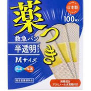 デルガード 救急バン 半透明タイプ Mサイズ 100枚入