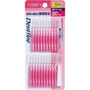デントファイン 歯間ブラシI字型 サイズ1（SSS） 20本入