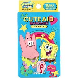キャラクターばんそうこう CUTE AID スポンジボブ 18枚入