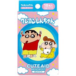 キャラクターばんそうこう CUTE AID クレヨンしんちゃん PKMK 18枚入
